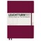 Leuchtturm1917 Blank Hardcover Notebook - Port Red, Slim, 8-3/4" x 12-1/2"